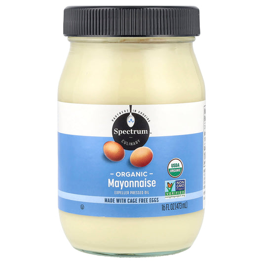 Spectrum Culinary, Organic Mayonnaise, 16 fl oz (473 ml) - Image 1