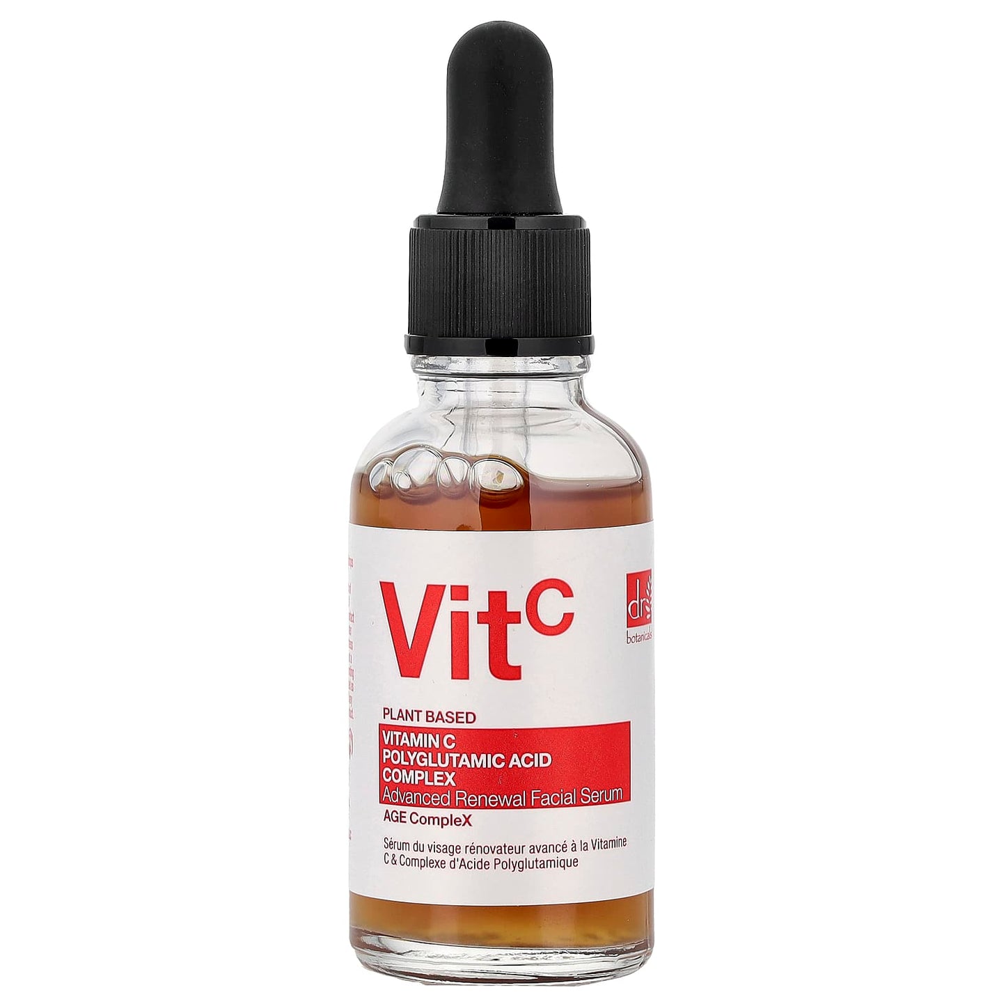 Dr. Botanicals Vitamin C Facial Serum for Radiant, Hydrated Skin, 1.01 fl oz - Image 1