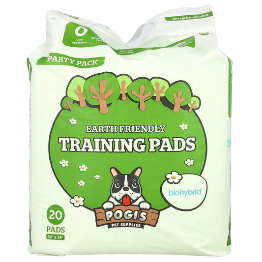 Pogi's Pet Supplies, Earth Friendly Training Pads, 20 Pads (24" x 24") - Image 1