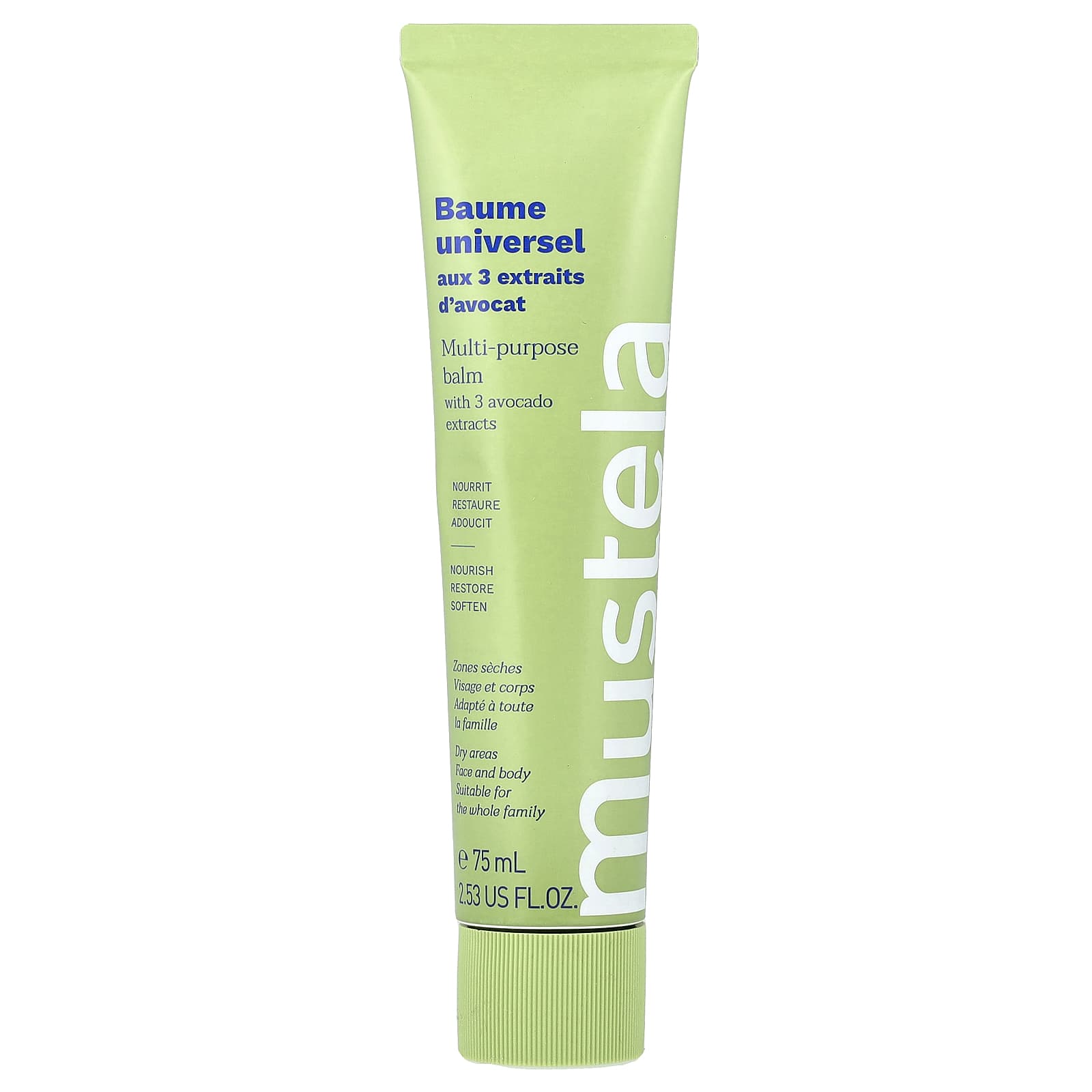 Mustela, Multi-Purpose Balm With 3 Avocado Extracts, 2.53 fl oz (75 ml) - Image 1