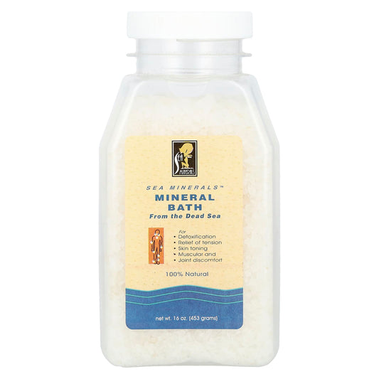 Sea Minerals, Mineral Bath from the Dead Sea, 16 oz (453 g) - Image 1