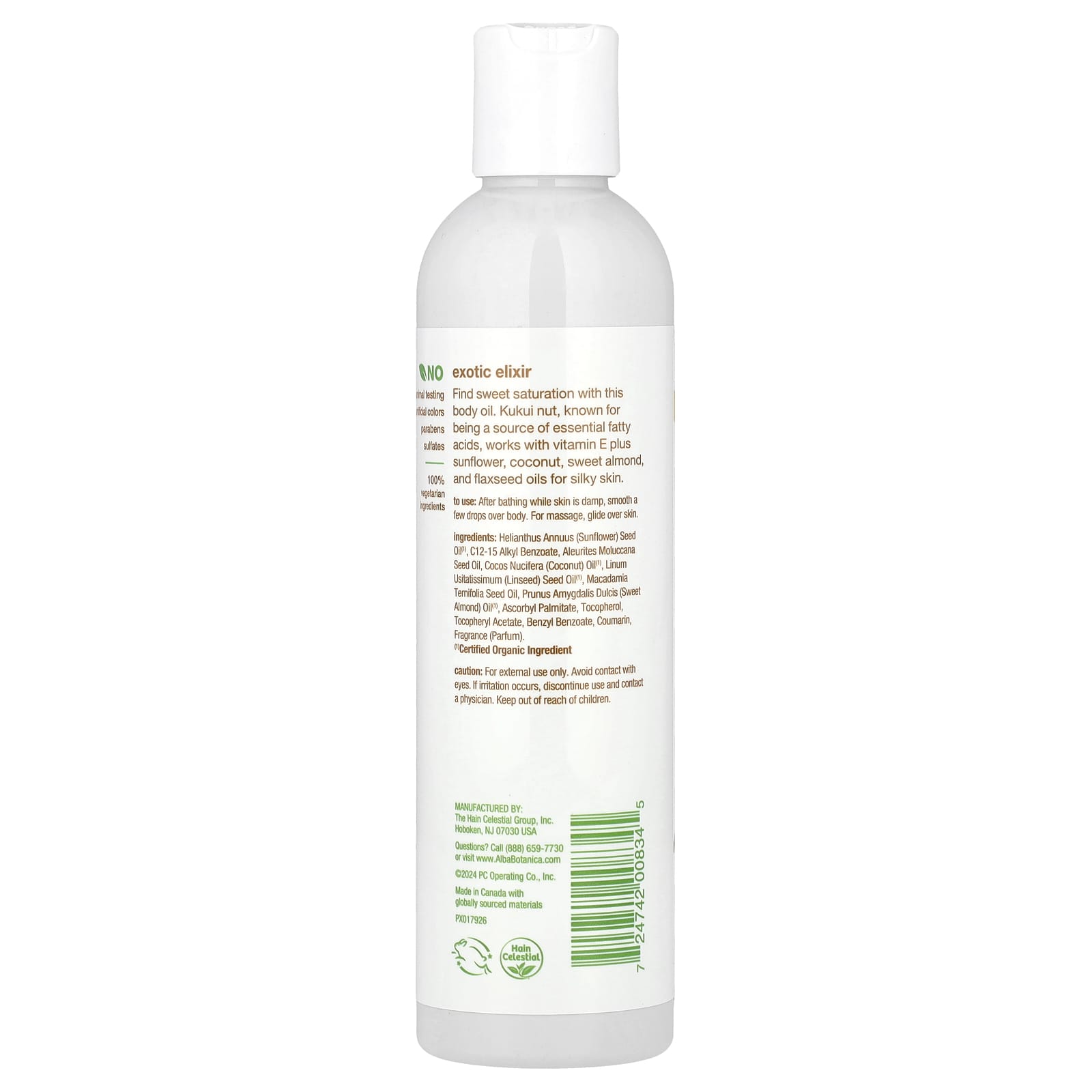 Nourish Dry Skin with Alba Botanica Intense Hydration Body Oil - Image 2