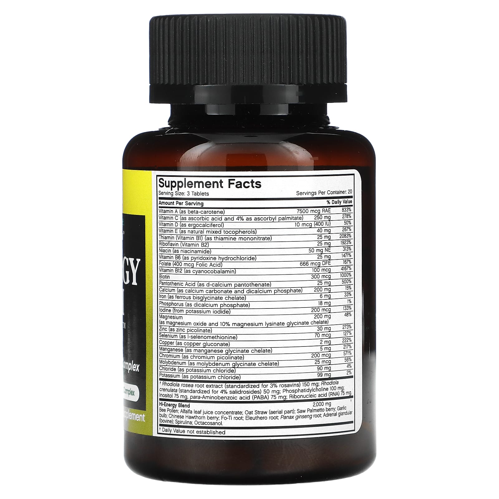 FutureBiotics Hi Energy Multi for Men - Boost Energy & Vitality - Image 2