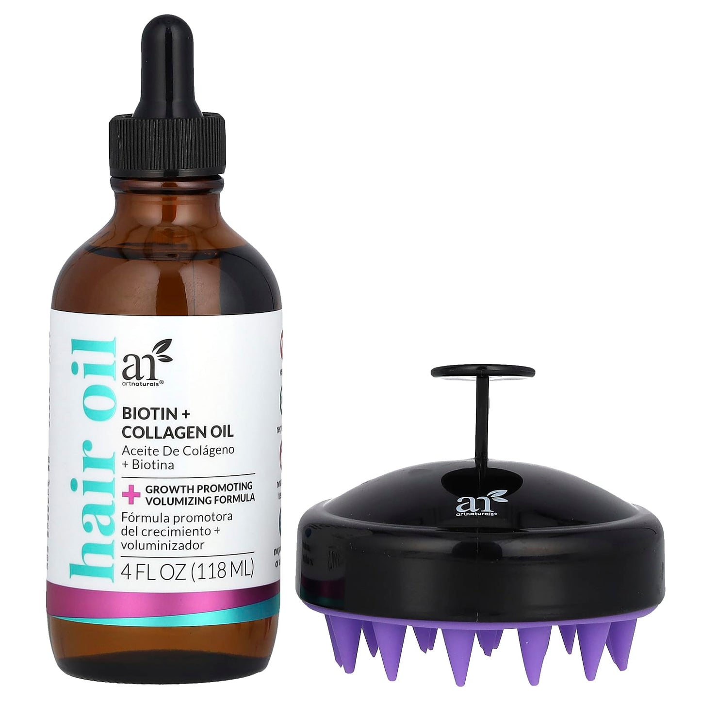 Biotin Collagen Hair Growth Kit by artnaturals - Image 1