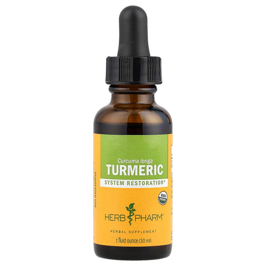 <span class='highlight'>Herb Pharm Turmeric Liquid Extract</span> - USDA Organic & Gluten Free - Image 1