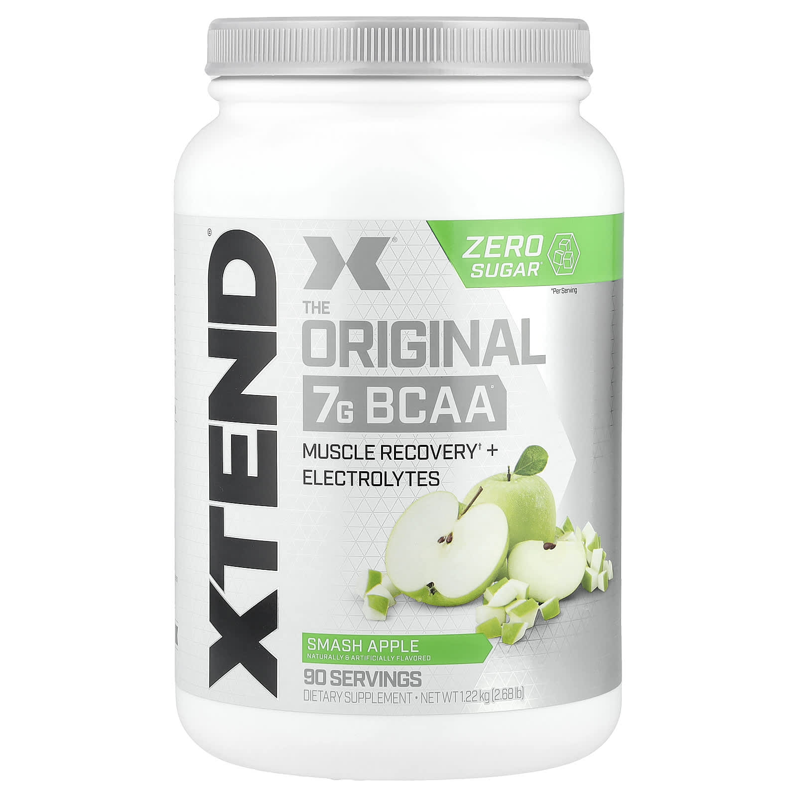 XTEND, The Original 7G BCAA, Smash Apple, 2.68 lb (1.22 kg) - Image 1