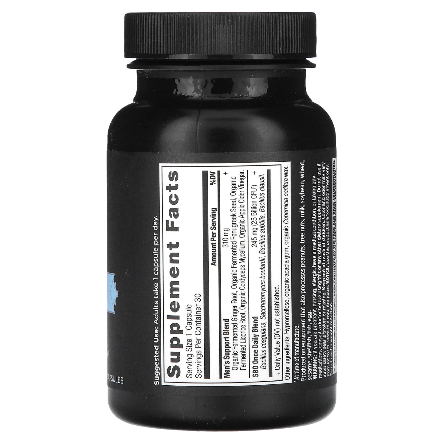 Ancient Nutrition, Men's SBO Probiotics - 25B CFU, 30 Capsules - Image 2