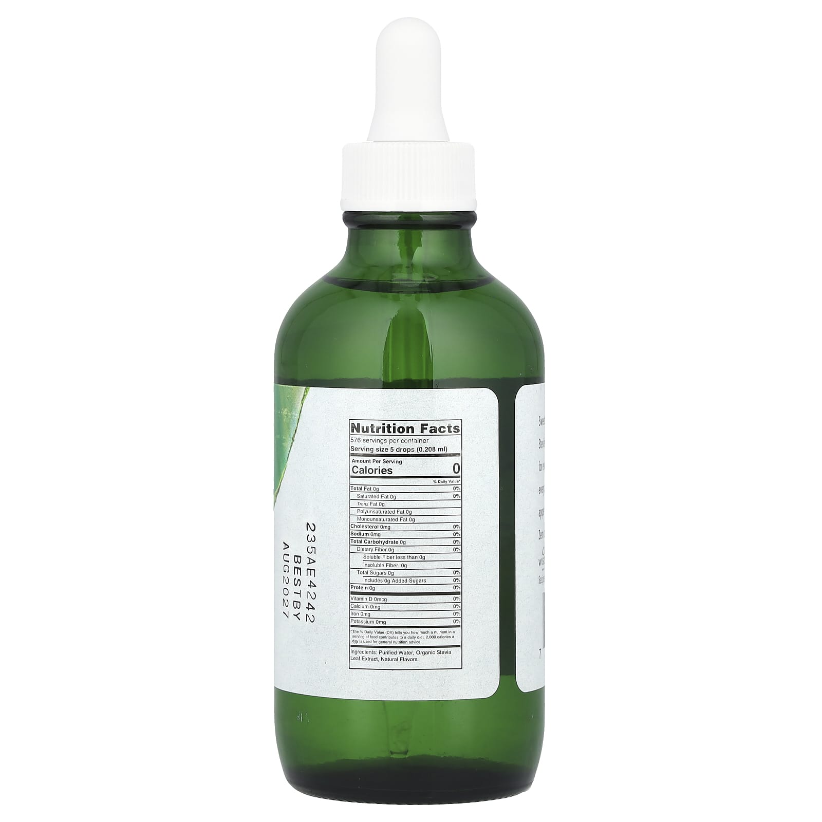 SweetLeaf Stevia, Sweet Drops®, SteviaClear®, 4 fl oz (120 ml) - Image 2