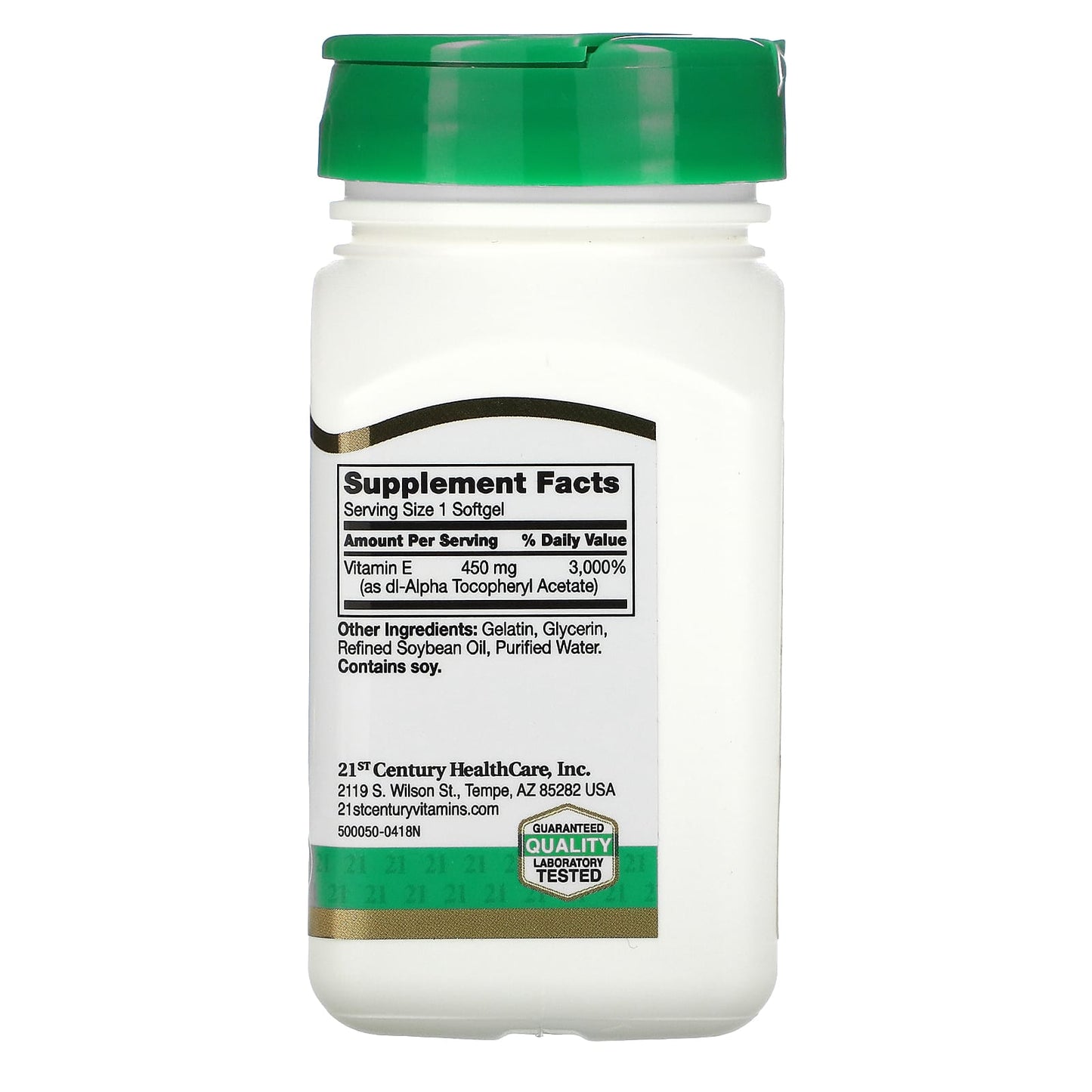 Vitamin E Supplement - 450mg, 55 Softgels, Antioxidant Support - Image 2