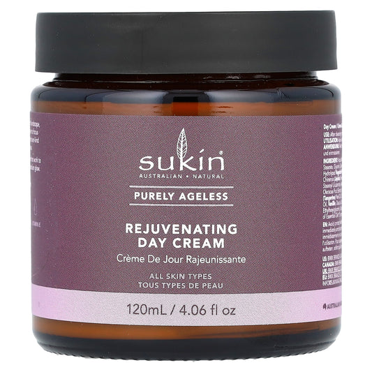 Sukin, Purely Ageless, Rejuvenating Day Cream, 4.06 fl oz (120 ml) - Image 1