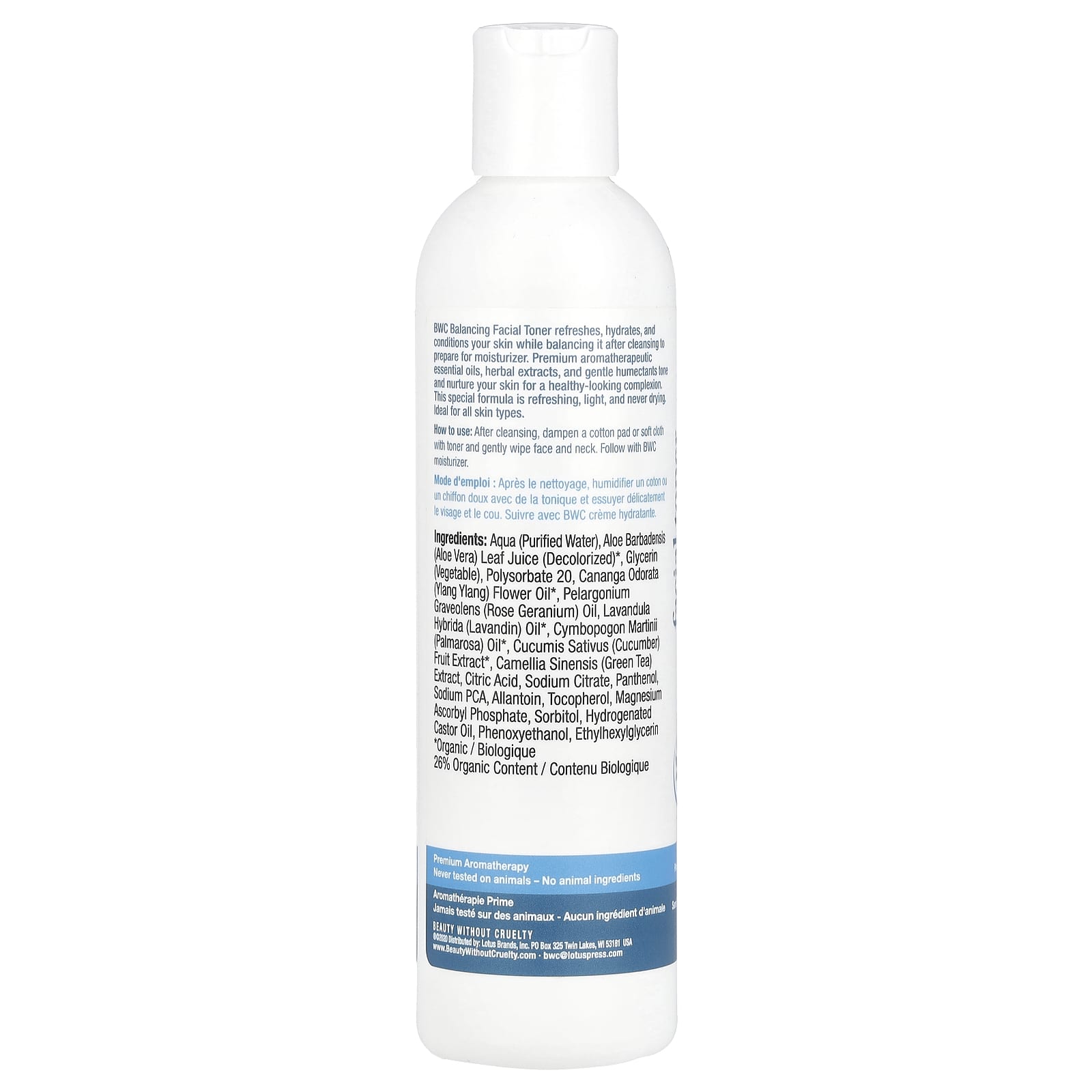 Nourishing Cruelty-Free Facial Toner, 8.5 fl oz (250 ml) - Image 2