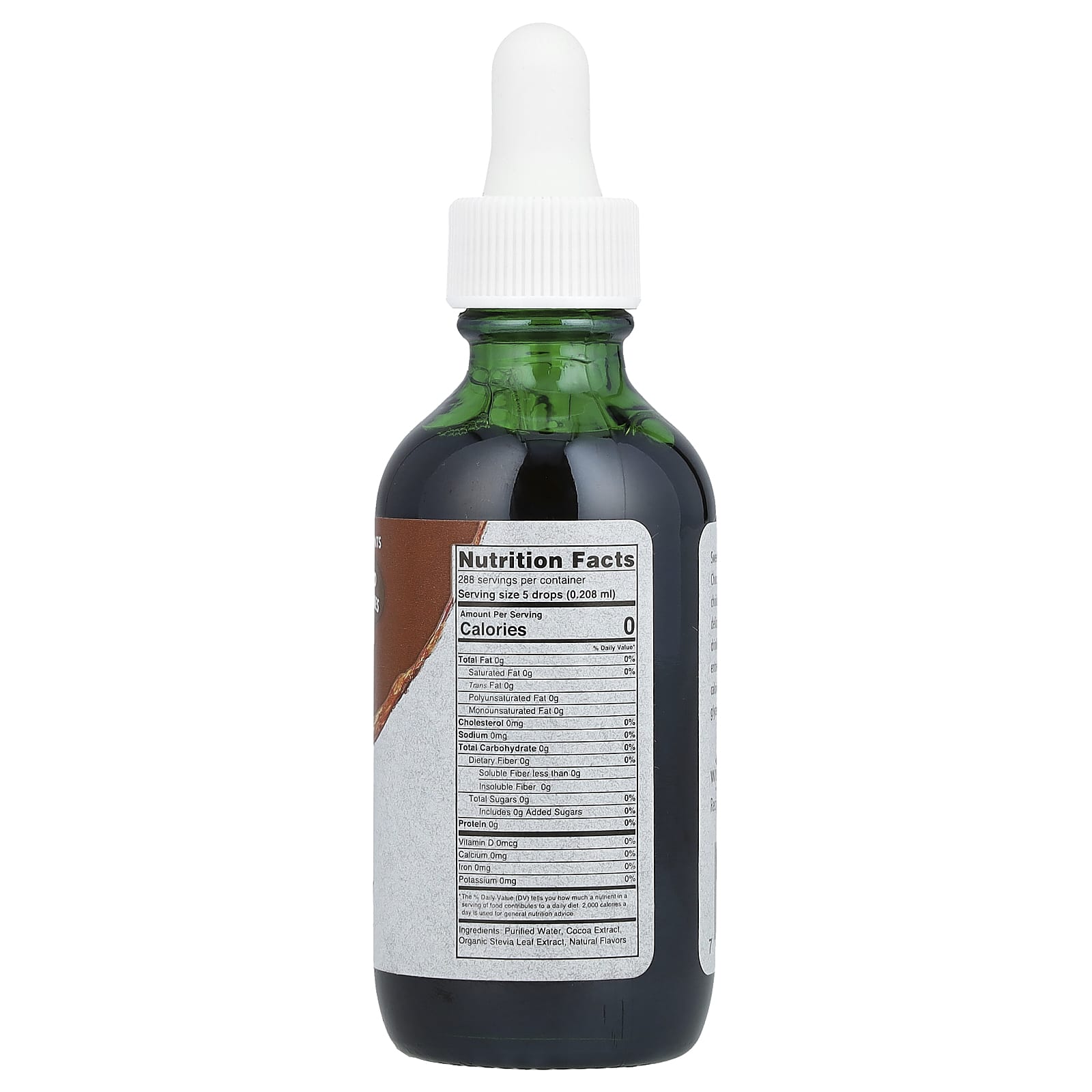 SweetLeaf Stevia, Sweet Drops™, Chocolate, 2 fl oz (60 ml) - Image 2