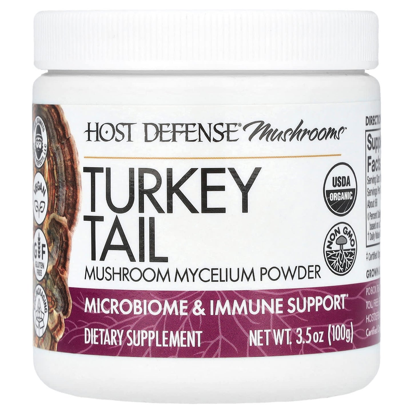 Boost Immune System with USDA Organic Turkey Tail Mushroom Mycelium - Image 1