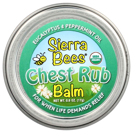 Organic Chest Rub Balm with Eucalyptus & Peppermint - Relief from Congestion - Image 1