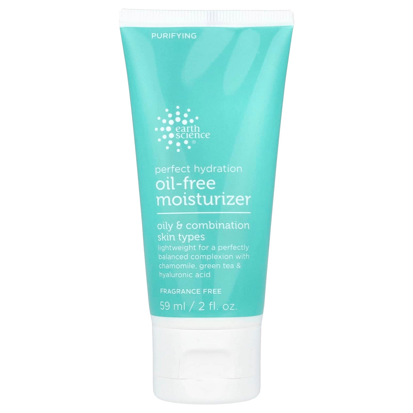 Earth Science Oil-Free Moisturizer for Perfect Hydration, Fragrance Free - Image 1