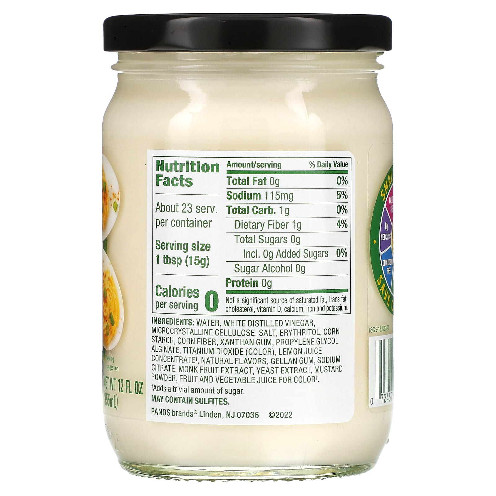 Walden Farms, Amazin' Mayo, 12 oz (355 g) - Image 2