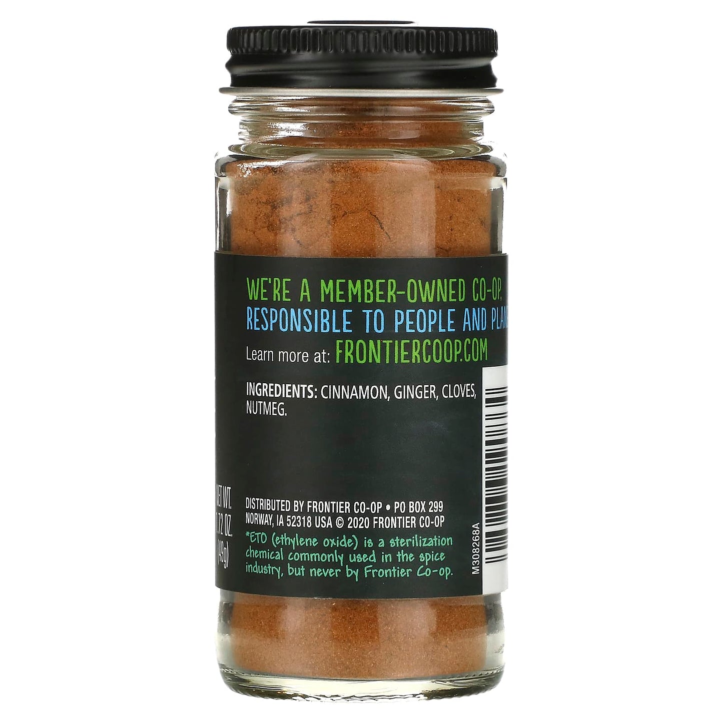 Frontier Co-op Pumpkin Pie Spice - 1.72 oz (49g) Non-GMO - Image 2