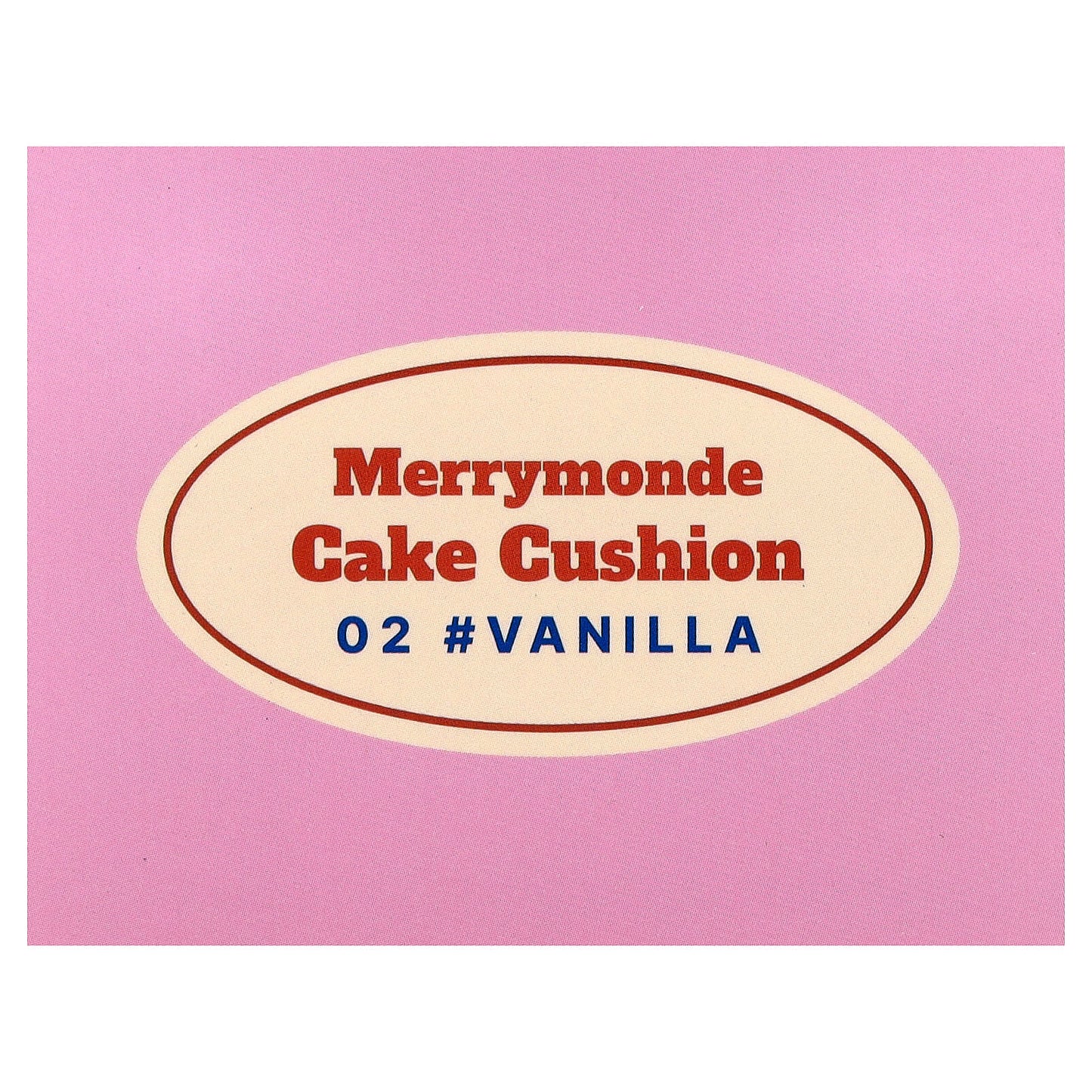 Merrymonde, Cake Cushion, SPF 40, PA ++, 02 Vanilla, 2 Count, (11 g) Each - Image 2