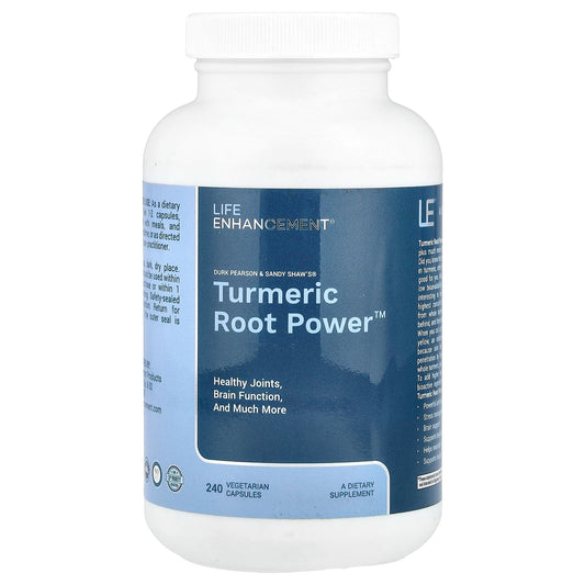 Life Enhancement, Turmeric Root Power™, 240 Vegetarian Capsules (600 mg per Capsule) - Image 1