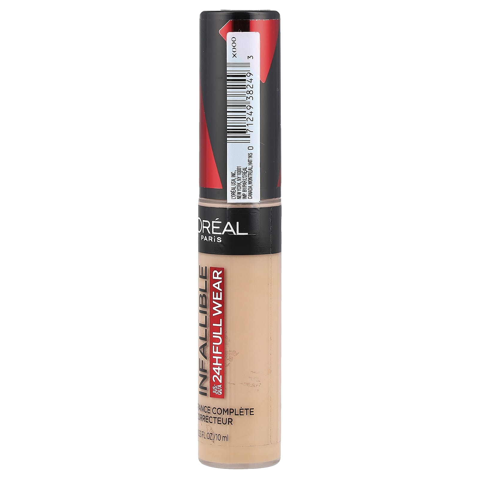 L'Oréal, Infallible, Full Coverage Concealer, 375 Latte, 0.33 fl oz (10 ml) - Image 2