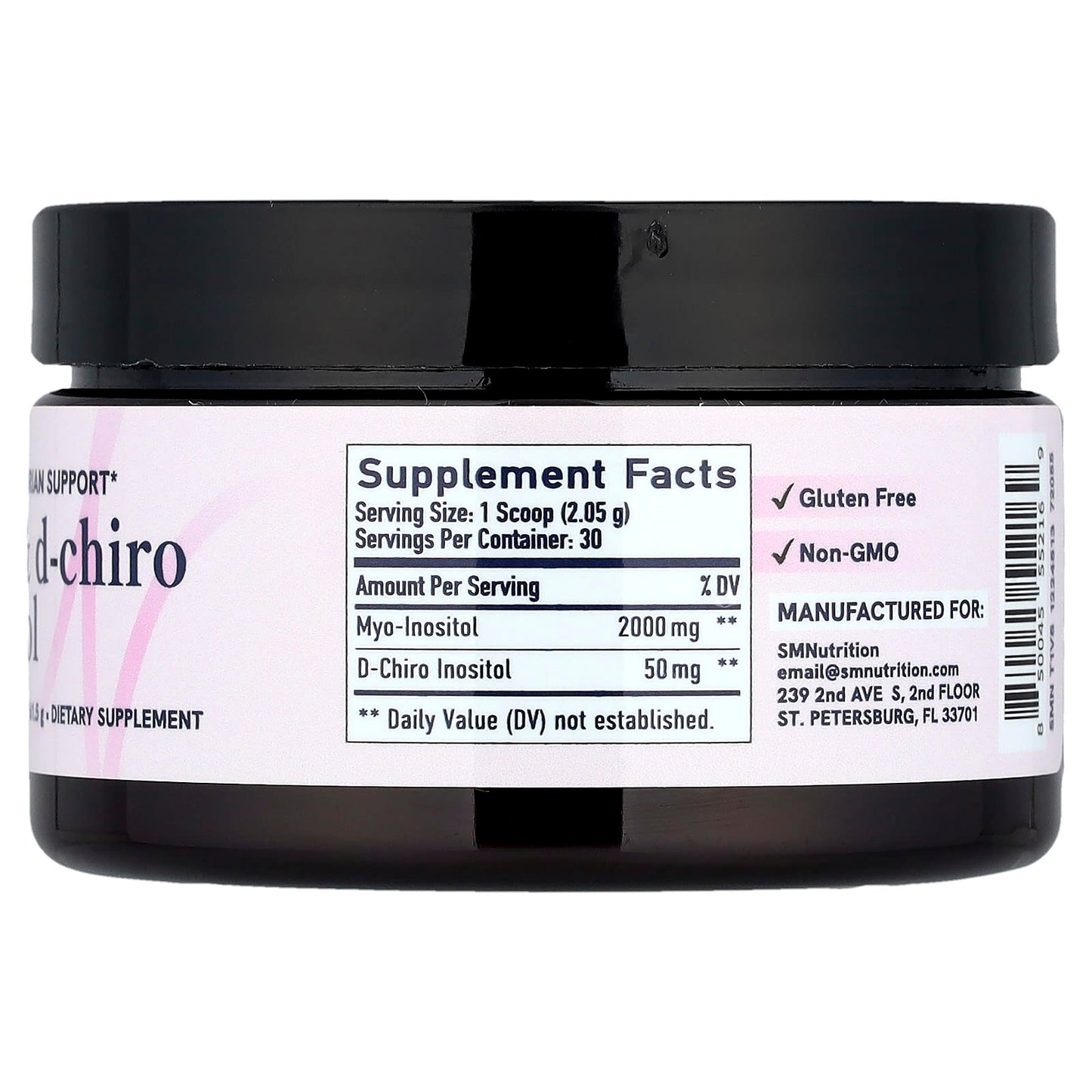SMNutrition, Myo & D-Chiro Inositol, 2.17 oz (61.5 g) - Image 2