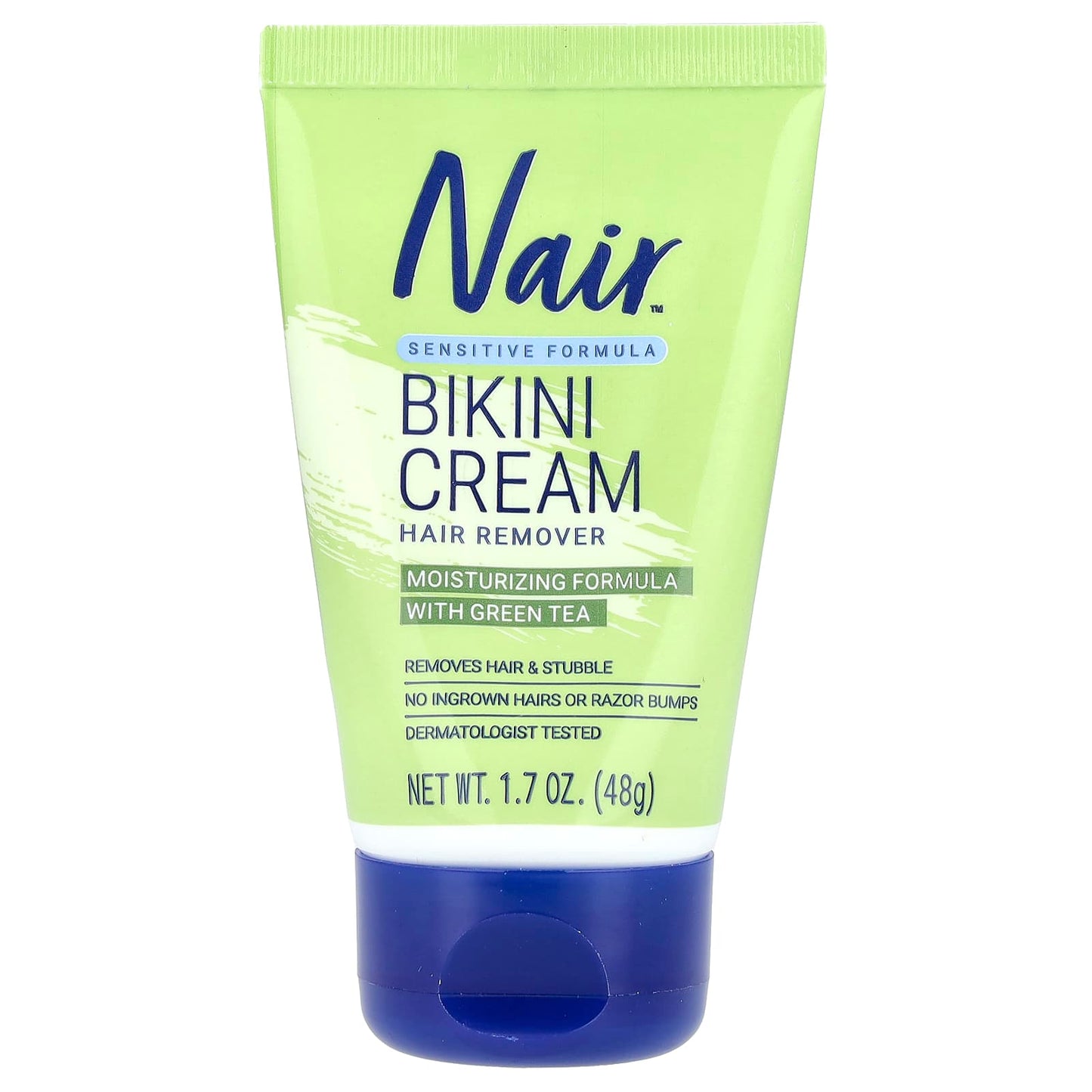 Nair, Hair Remover, Bikini Cream, Sensitive Formula, 1.7 oz (48 g) - Image 1