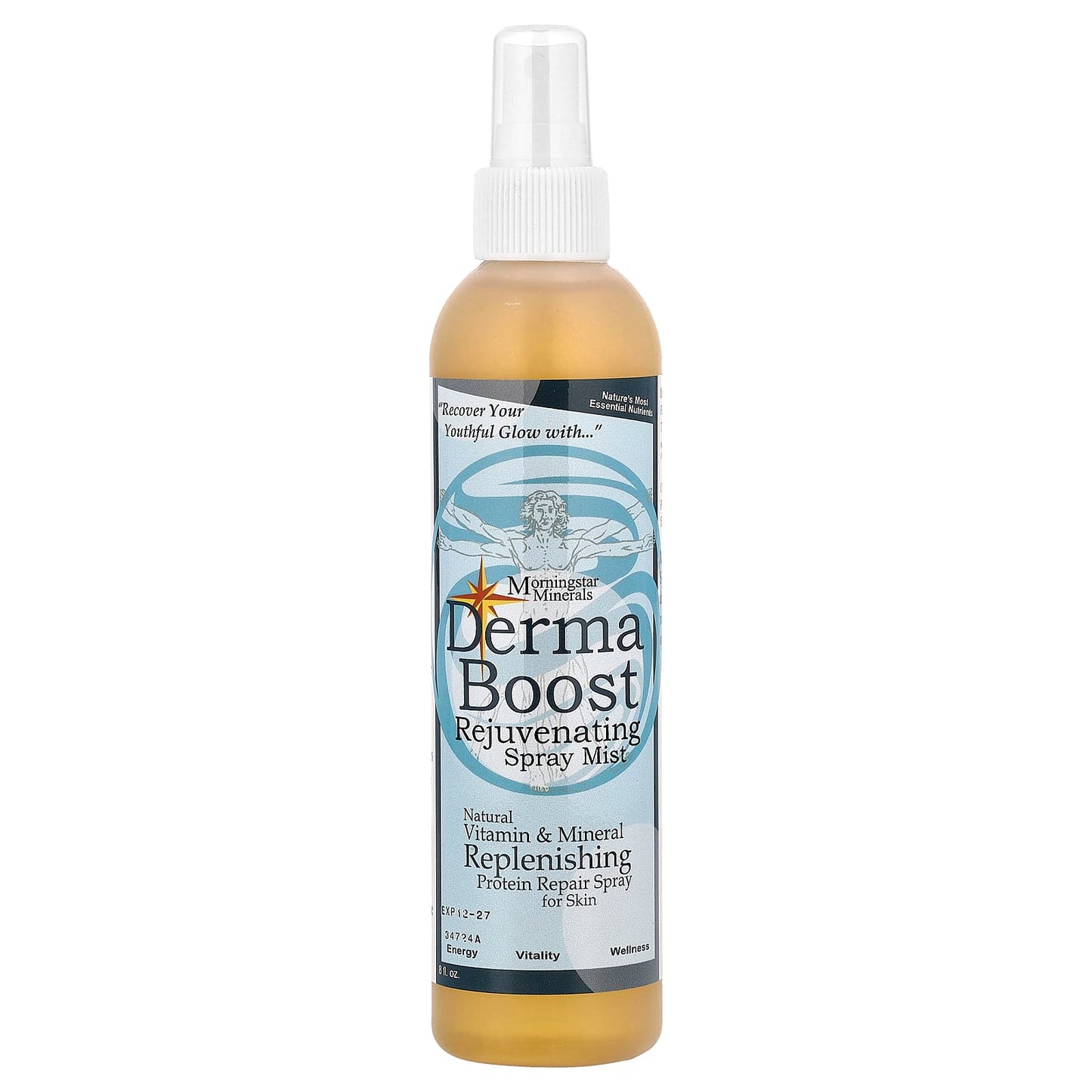 Morningstar Minerals, Derma Boost, Rejuvenating Spray Mist, 8 fl oz - Image 1