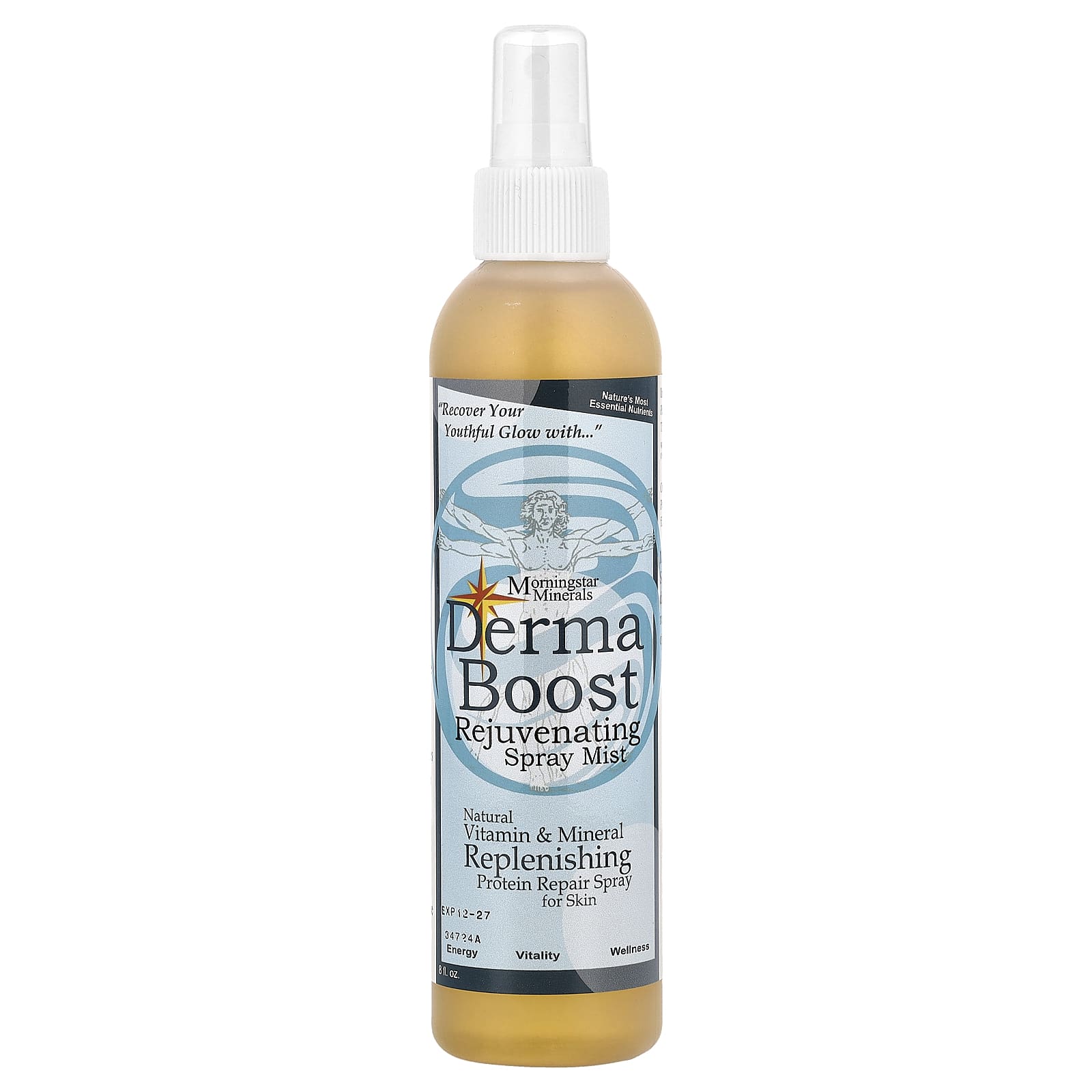 Morningstar Minerals, Derma Boost, Rejuvenating Spray Mist, 8 fl oz - Image 1