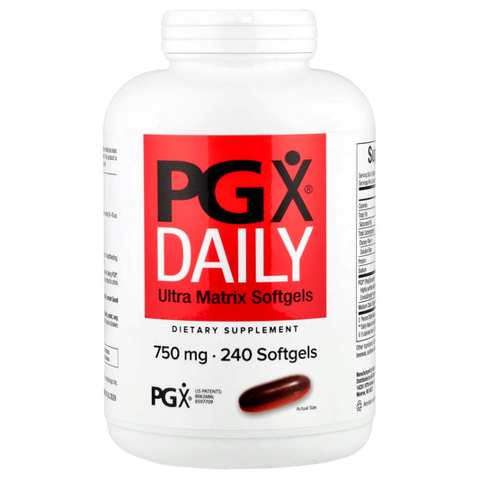 Natural Factors, PGX® Daily, Ultra Matrix Softgels, 240 Softgels - Image 1
