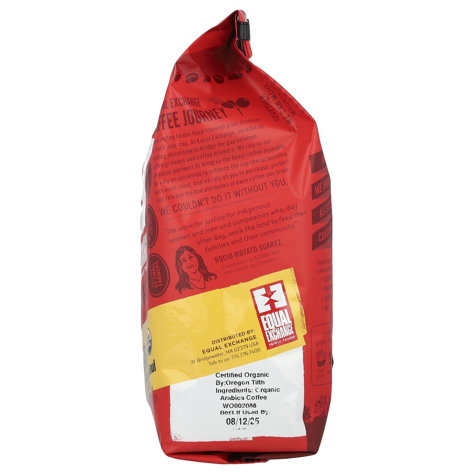 Fair Trade Organic Coffee, Medium Roast, 12 oz (340 g) - Image 2