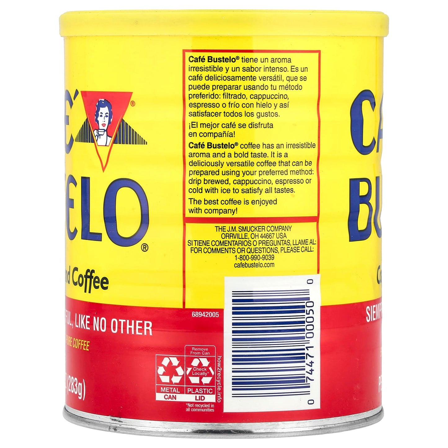 Café Bustelo Espresso Ground Coffee, 10 oz, Rich and Smooth - Image 2