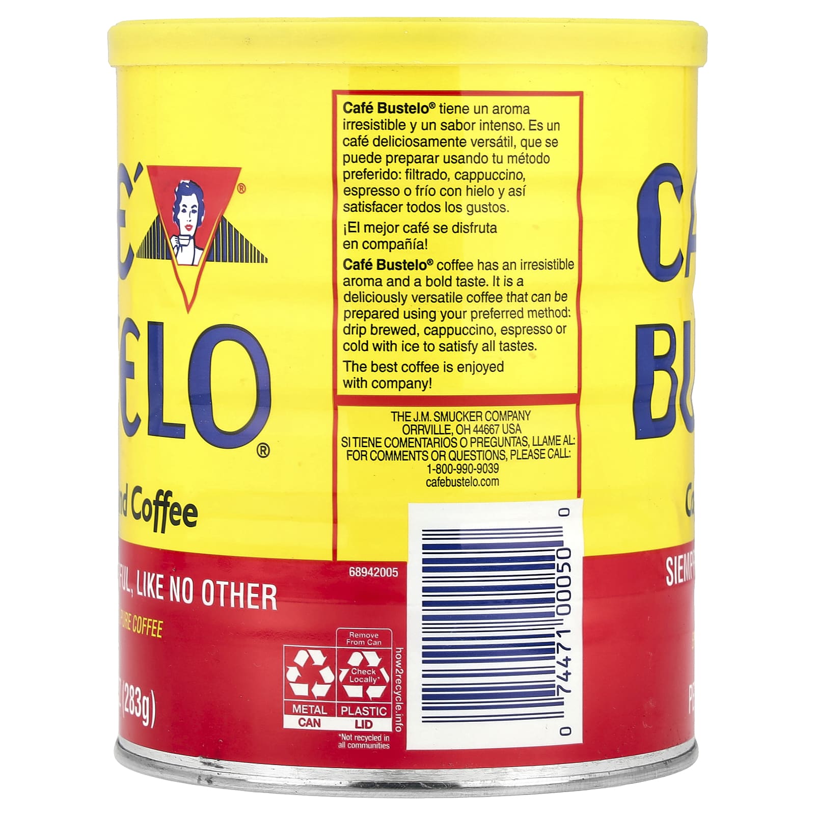 Café Bustelo Espresso Ground Coffee, 10 oz, Rich and Smooth - Image 2