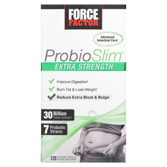 Force Factor ProbioSlim Extra Strength 120 Capsules - Image 1