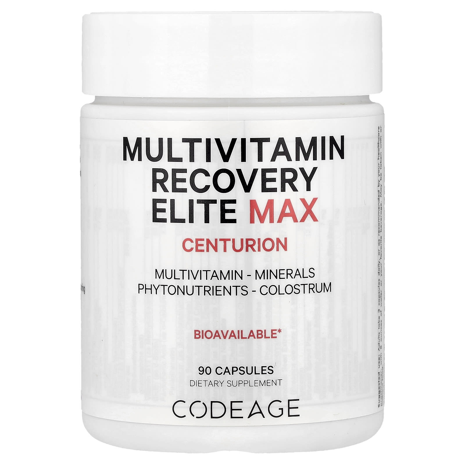 Codeage Multivitamin Recovery Elite Max for Active Lifestyles - Image 1
