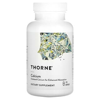 Thorne, Calcium, 120 Capsules (250 mg per Capsule)