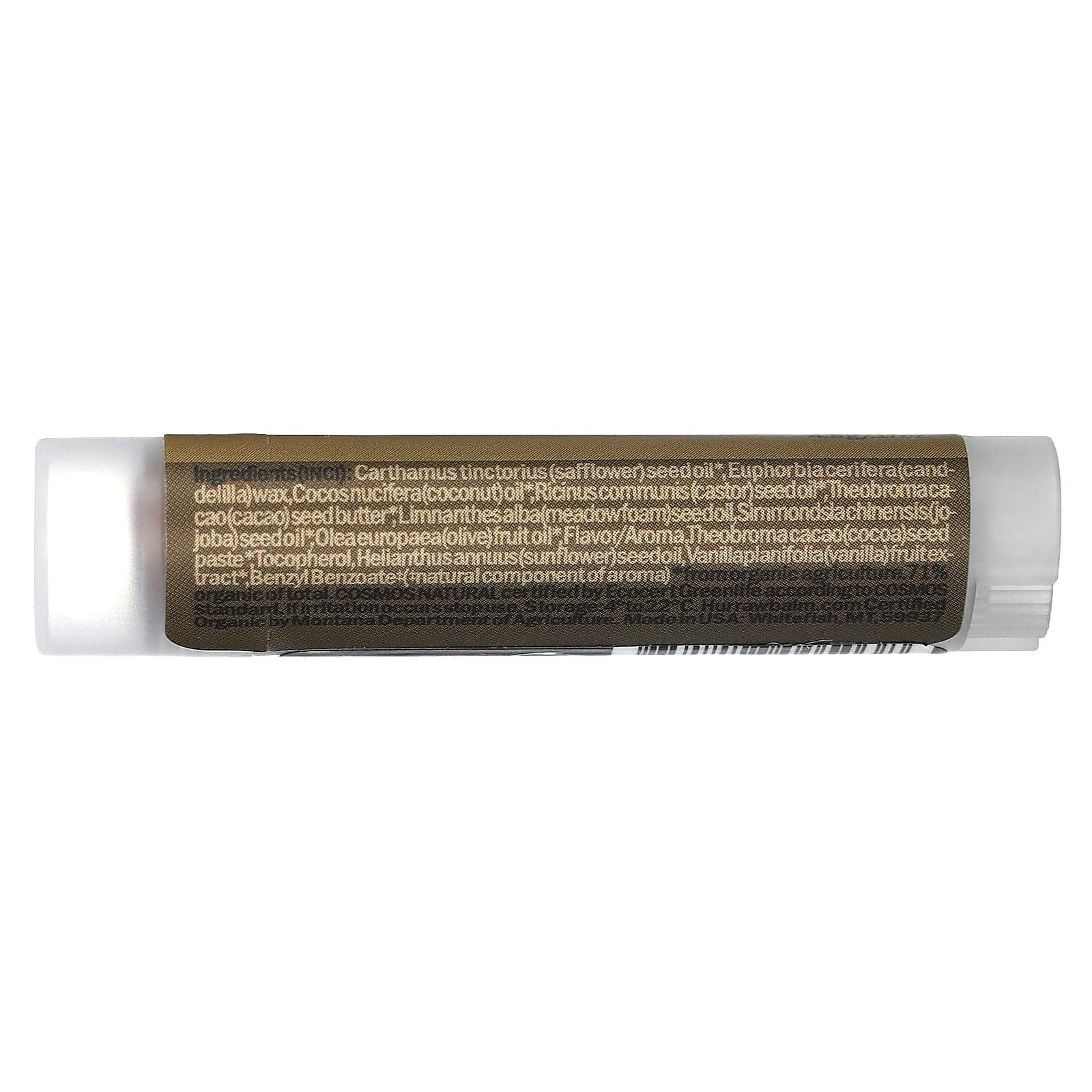 Hurraw! Organic Chocolate Lip Balm for Moisturized Smiles - Image 2