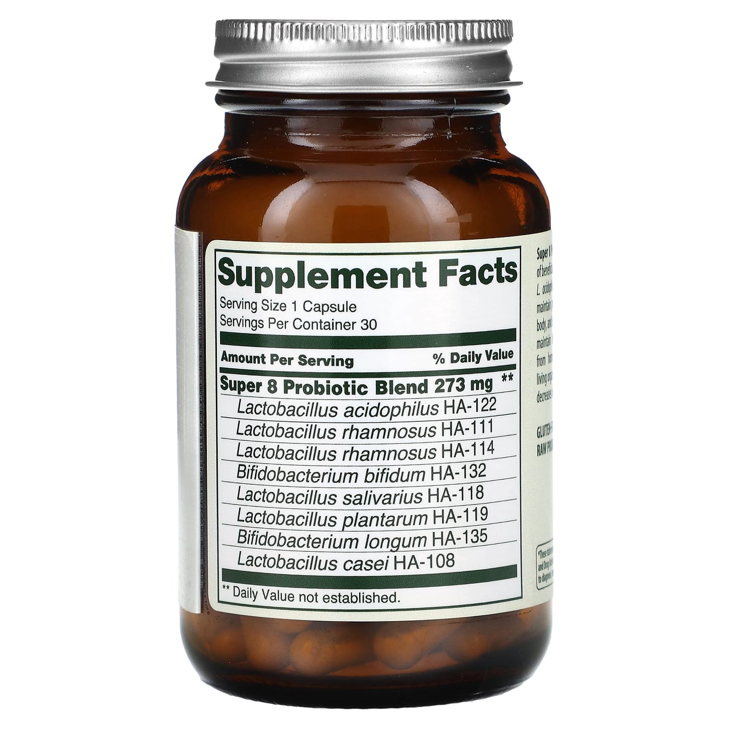 Flora Super 8 Probiotic, 42 Billion Cells, 30 Capsules - Gut Health Support - Image 2