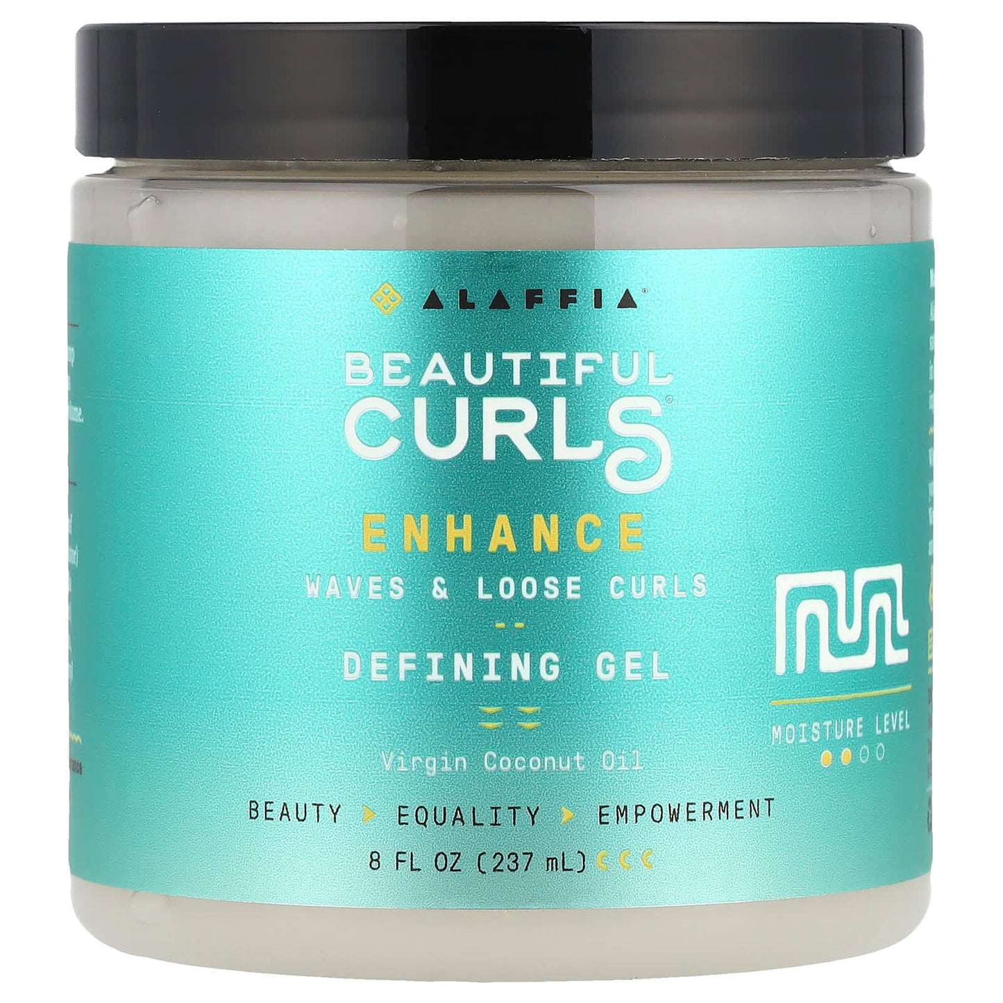 Alaffia Beautiful Curls Defining Gel for Waves & Loose Curls, 8 oz - Image 1