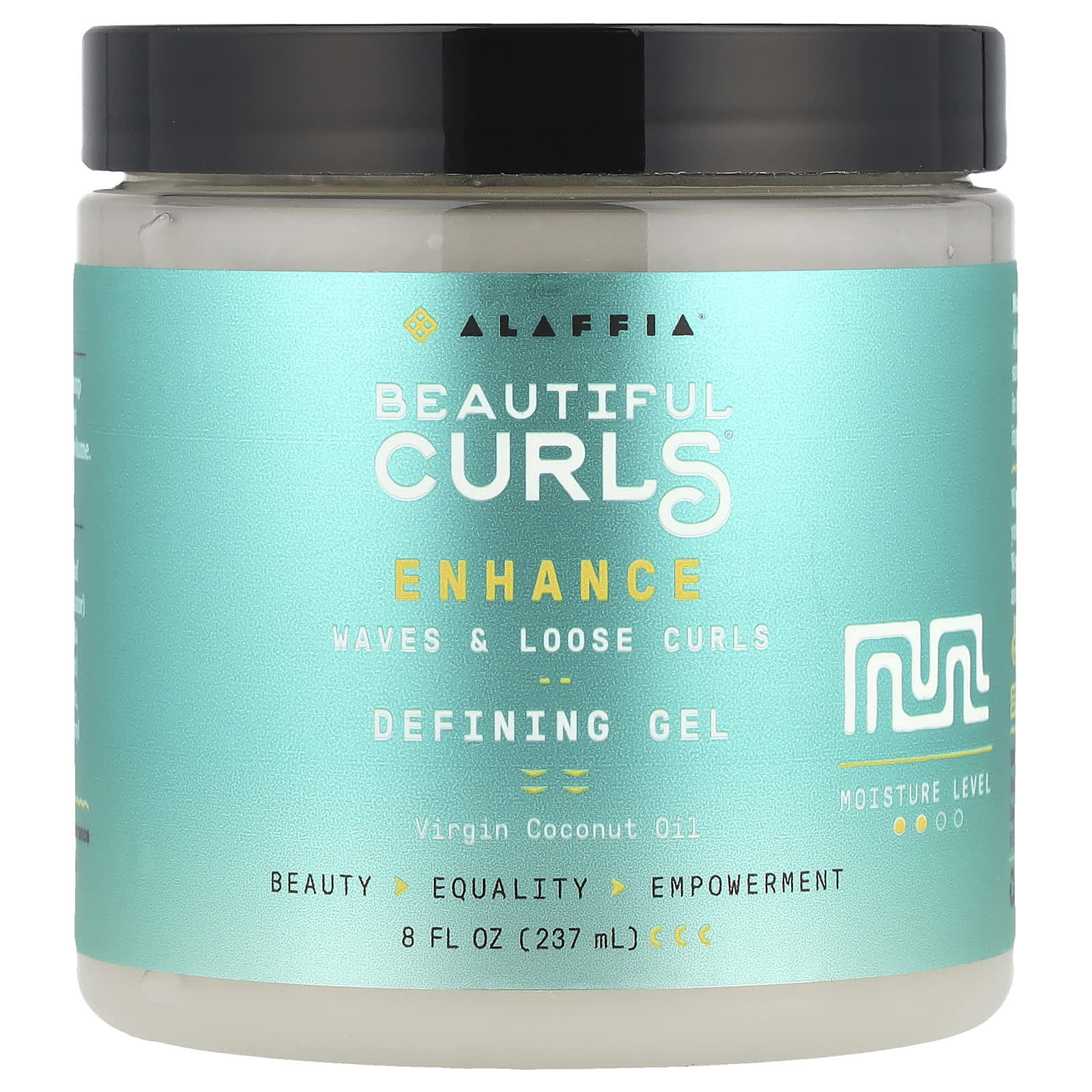 Alaffia Beautiful Curls Defining Gel for Waves & Loose Curls, 8 oz - Image 1