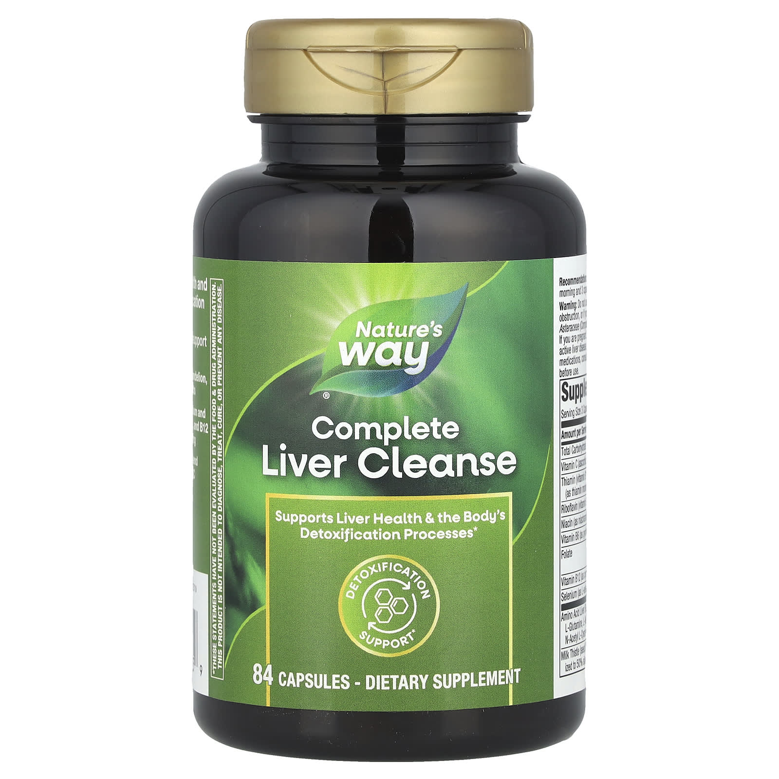 Nature's Way, Complete Liver Cleanse, 84 Capsules - Image 1