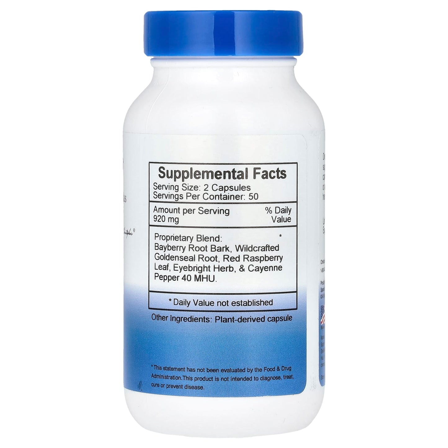 Christopher's Original Formulas, Herbal Eye Formula, 920 mg, 100 Vegetarian Caps (460 mg per Capsule)