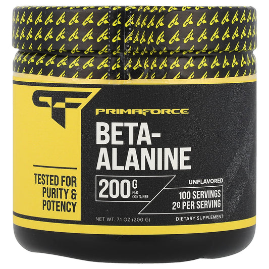 Primaforce, Beta-Alanine, Unflavored, 7.1 oz (200 g) - Image 1