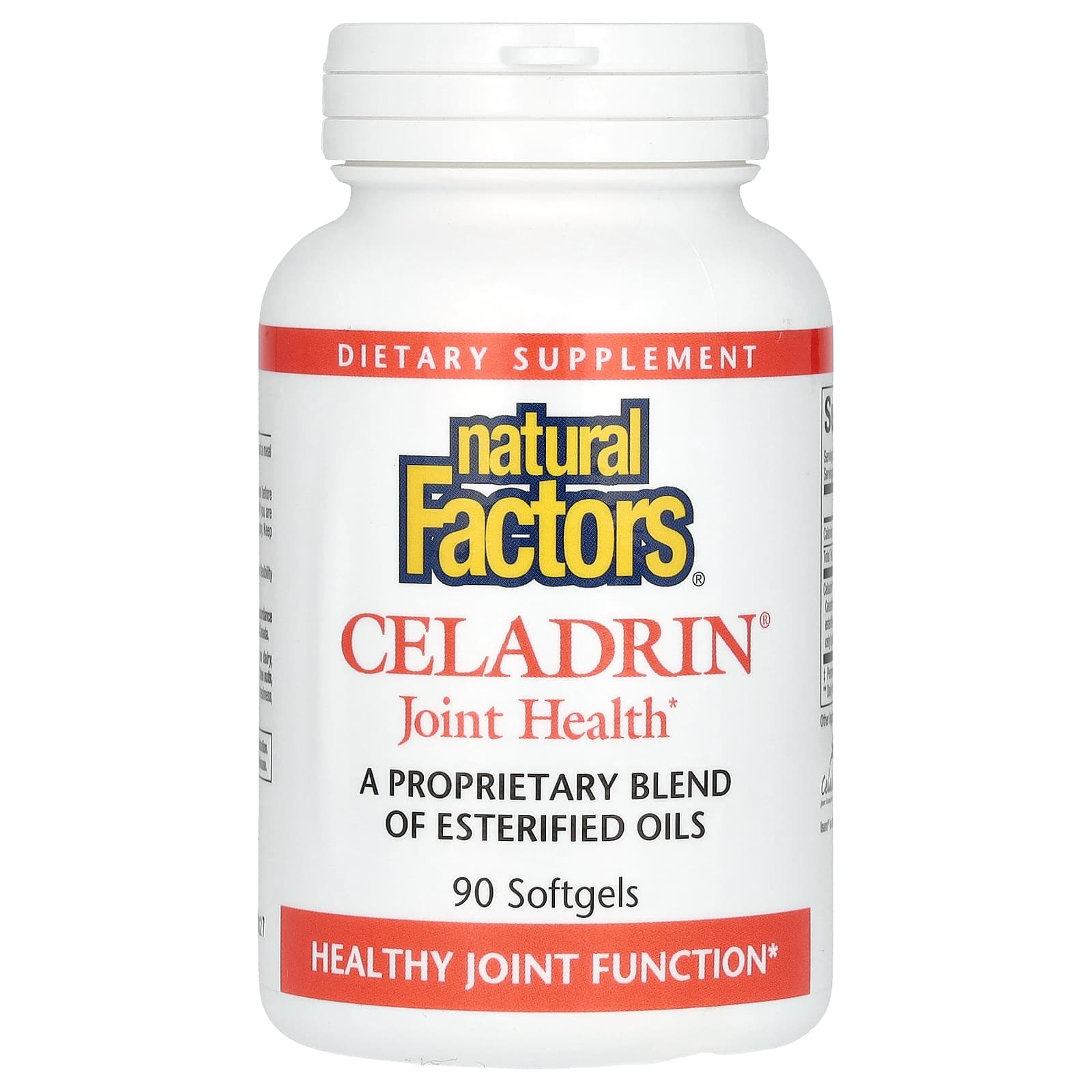 Natural Factors, Celadrin, Joint Health, 90 Softgels - Image 1