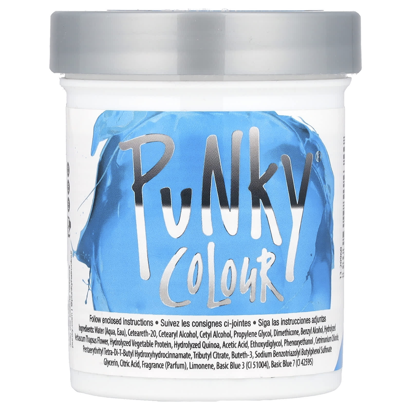 Punky Colour, Semi-Permanent Conditioning Hair Color, Lagoon Blue, 3.5 fl oz (100 ml) - Image 2