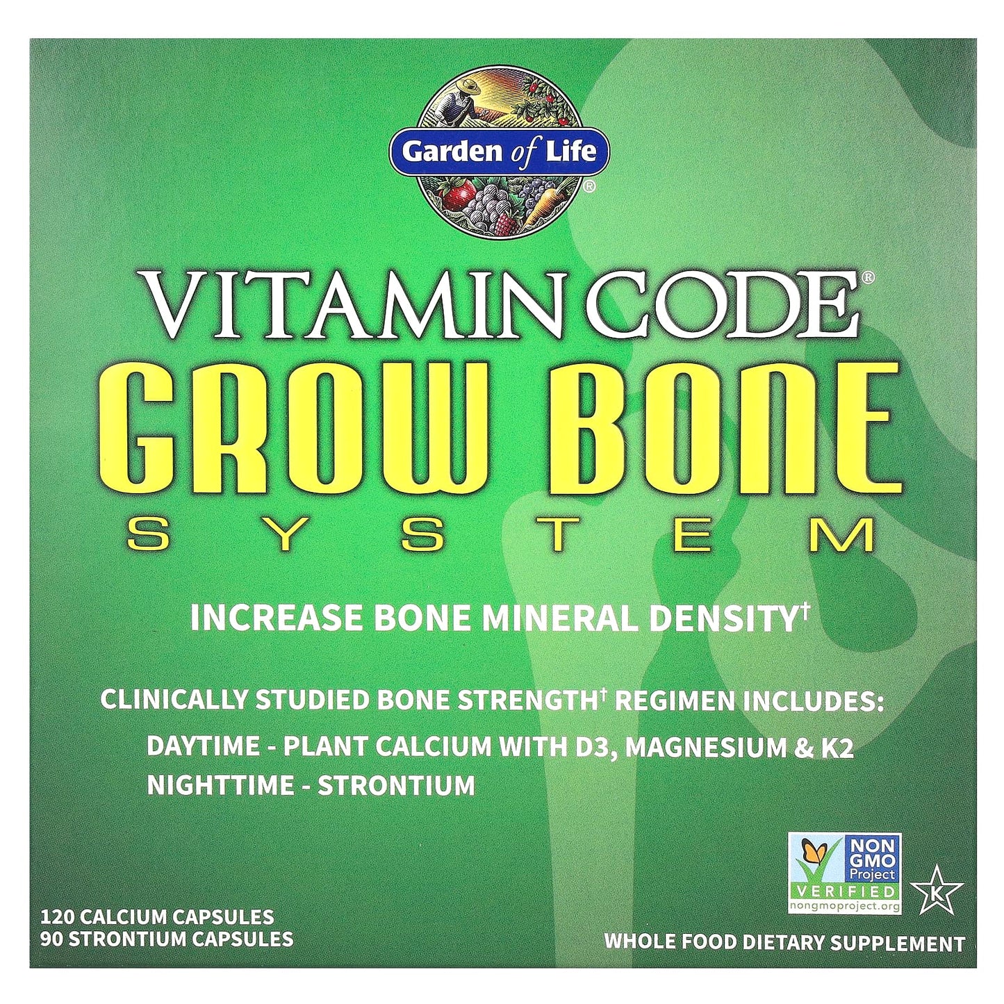 Boost Bone Health with Garden of Life Vitamin Code Grow Bone System - Image 1