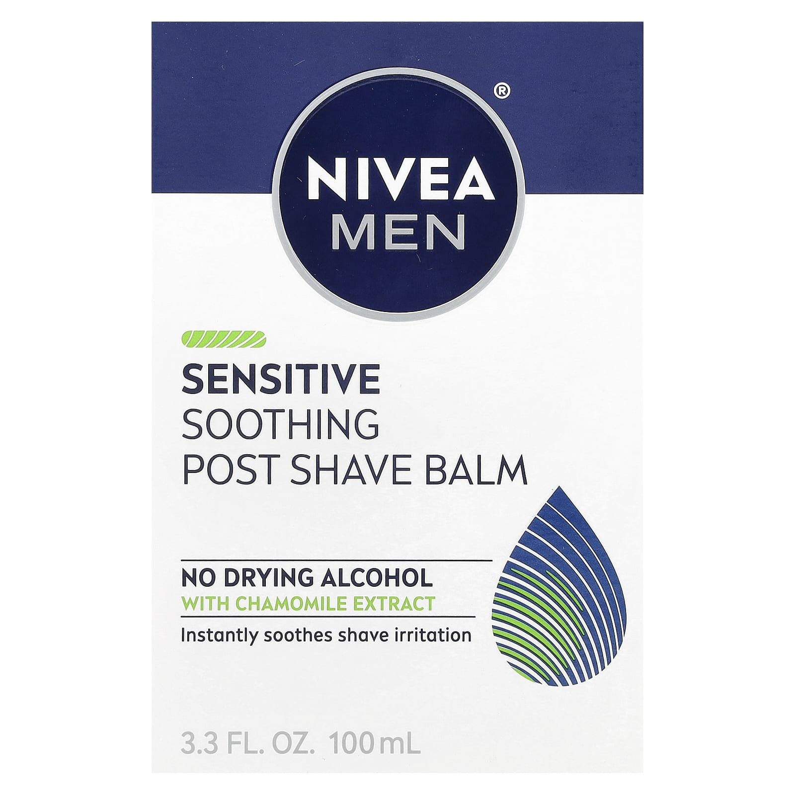 Nivea, Men, Soothing Post Shave Balm, Sensitive, 3.3 fl oz (100 ml) - Image 2