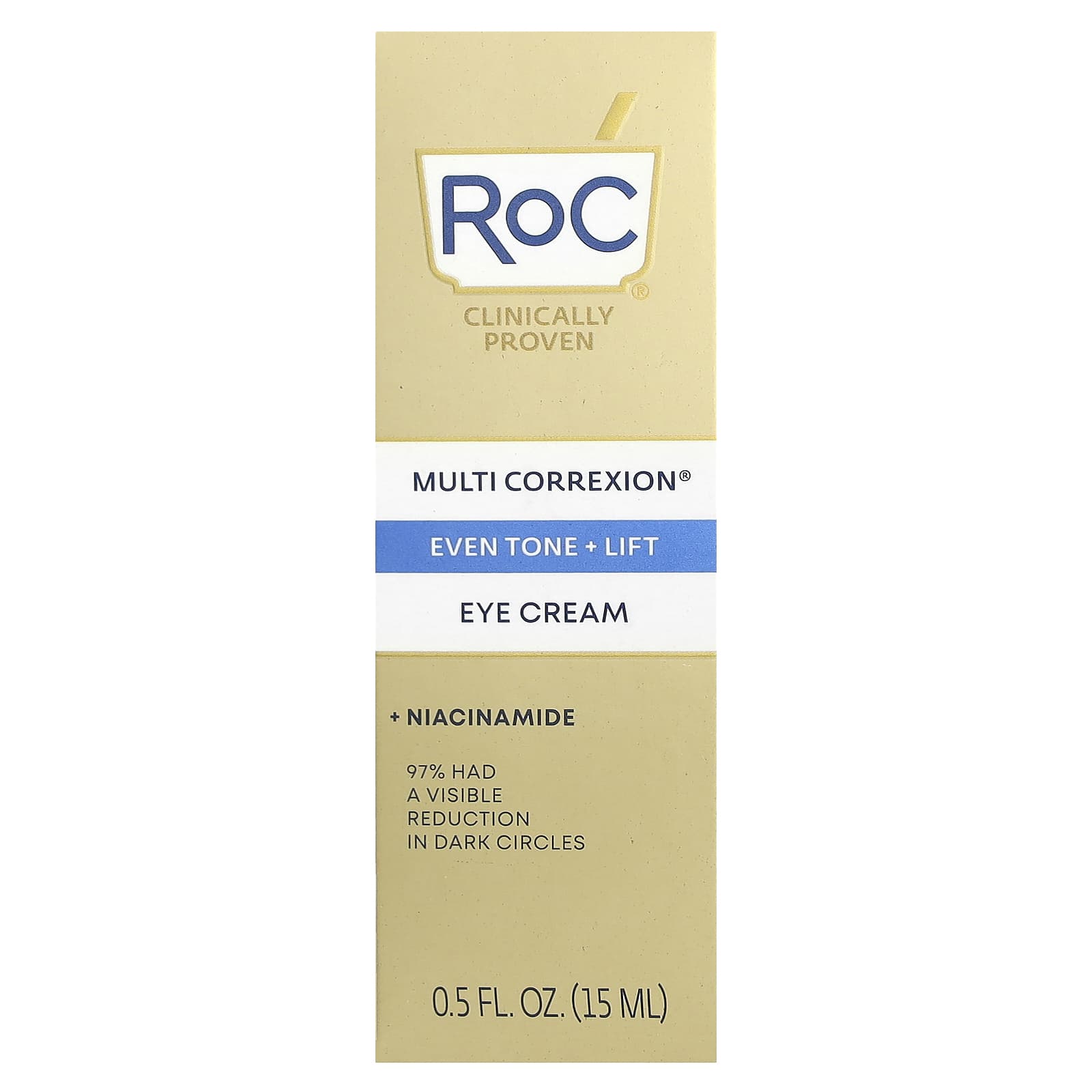 RoC, Multi Correxion®, Even Tone + Lift, Eye Cream, 0.5 fl oz (15 ml) - Image 2