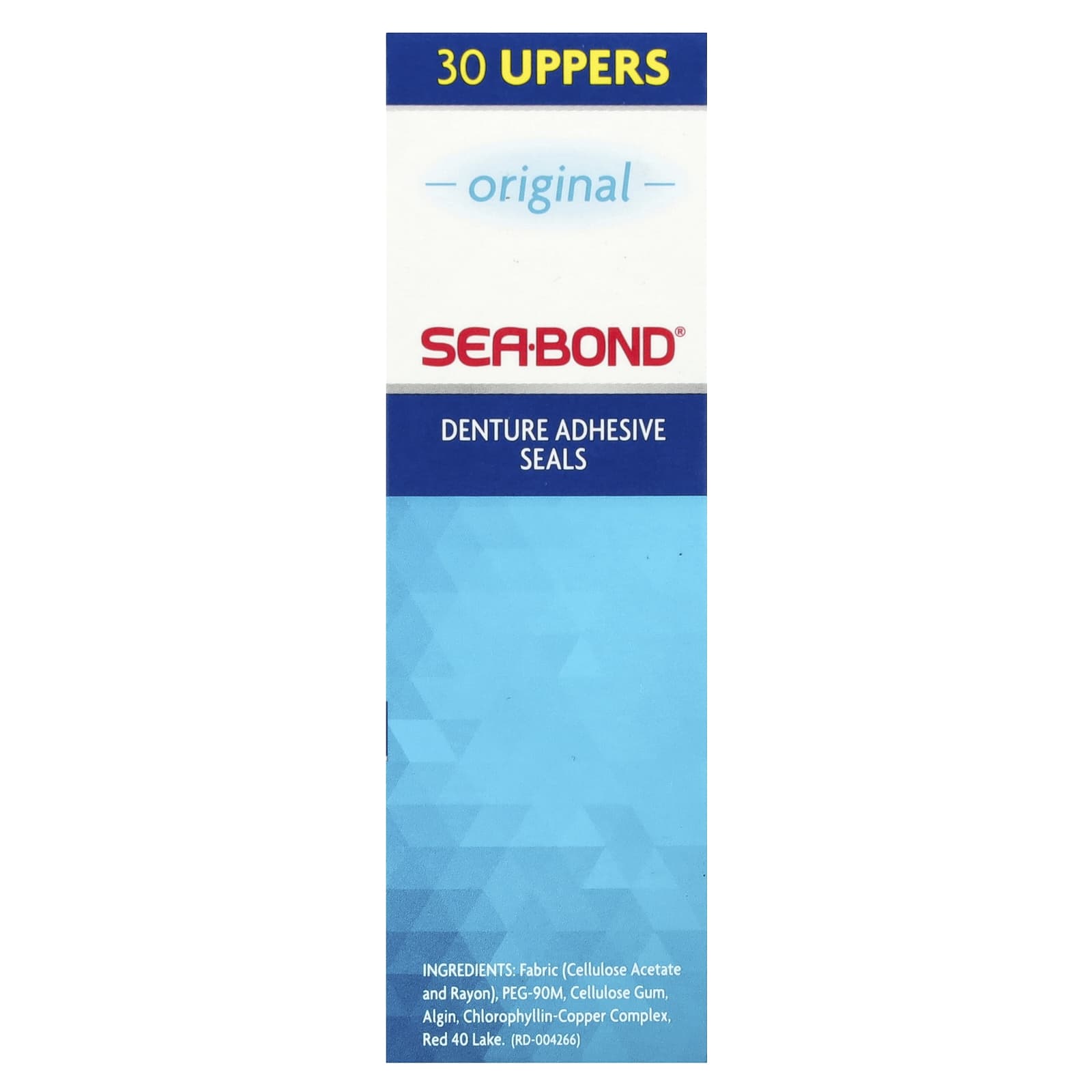 SeaBond, Denture Adhesive Seals, Original, 30 Uppers - Image 2