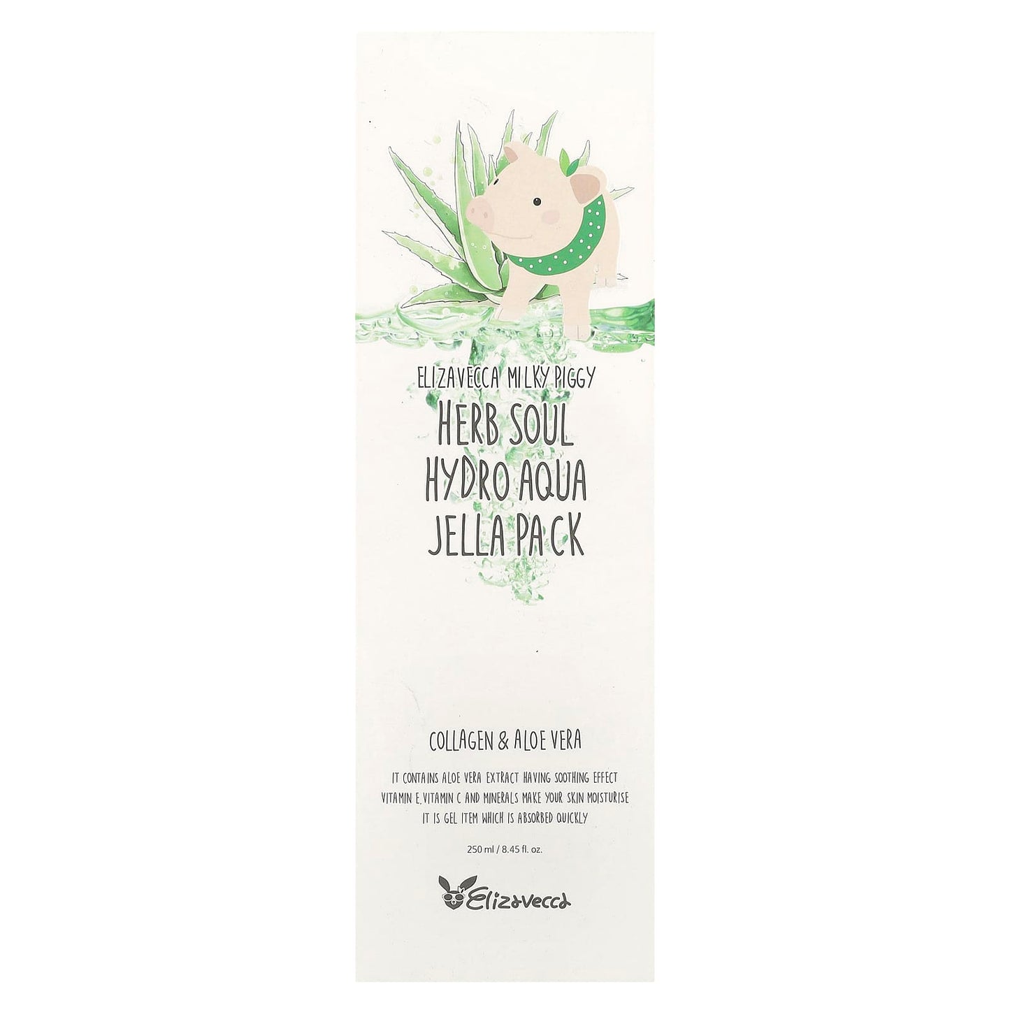 Elizavecca Milky Piggy Hydro Aqua Jella Pack - Hydrating Face Mask - Image 2
