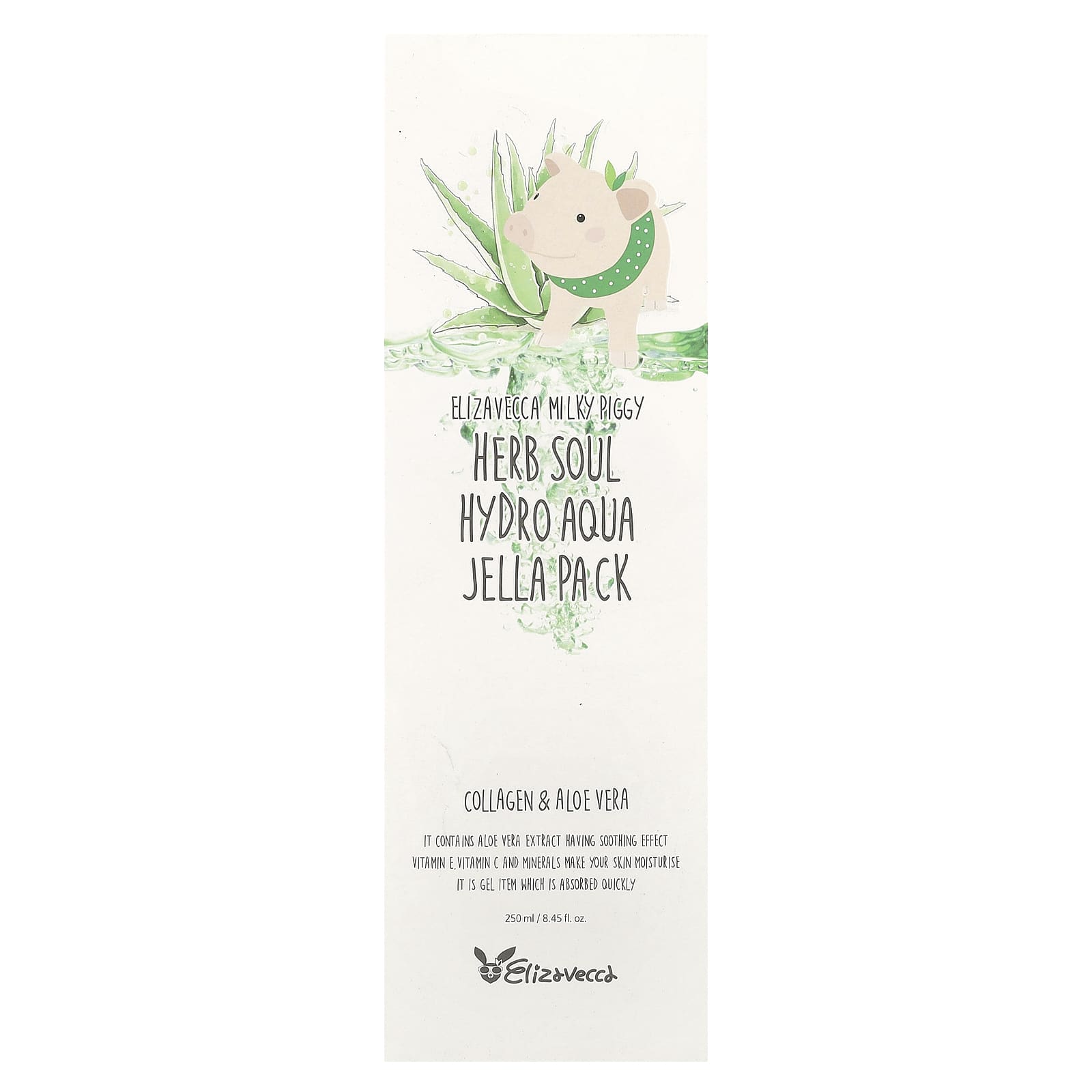 Elizavecca Milky Piggy Hydro Aqua Jella Pack - Hydrating Face Mask - Image 2